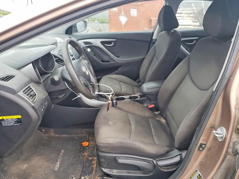 2015 Hyundai Elantra VIN KMHDH4AE9FU455034 COPART salvage auction — MECHANICAL, Ns - Cert Of Registration, sold $15 on 2026-07-30 (photo 7)