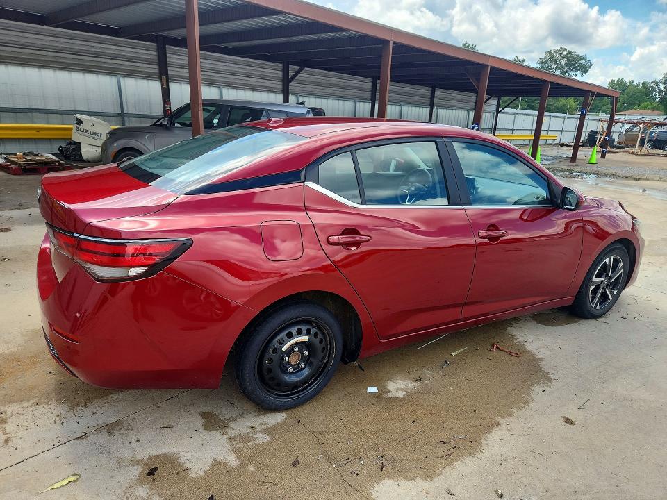 2025 Nissan Sentra VIN 3N1AB8CV5SY282586 COPART salvage auction — MECHANICAL, FL - CERTIFICATE OF TITLE, sold $10,100 on 2026-07-22 (photo 3)