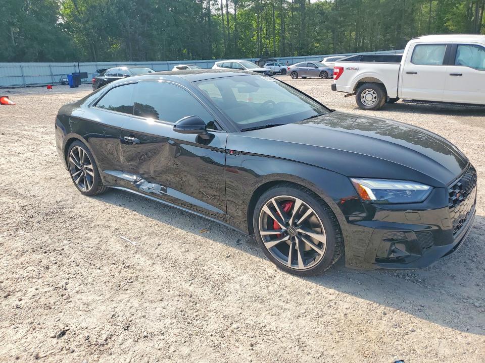 2024 Audi Rs5 VIN WAUR4AF53RA070858 COPART salvage auction — SIDE, Nc - Salvage Certificate Of Title, sold $26,750 on 2026-08-28 (photo 4)