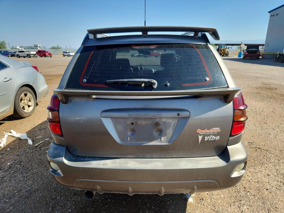 2006 Pontiac Vibe VIN 5Y2SL65836Z408241 COPART salvage auction — FRONT END, Nm - Cert Of Title-Salvage, sold $950 on 2026-07-31 (photo 6)
