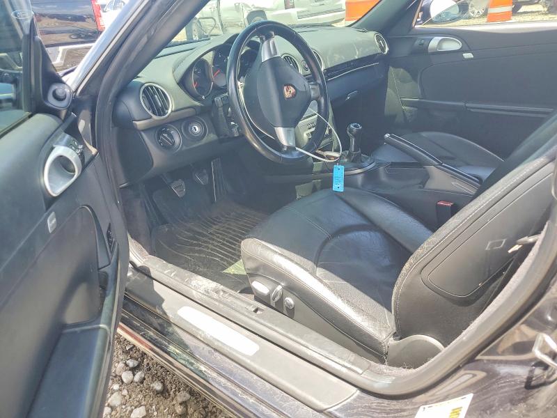 2007 Porsche Cayman VIN WP0AA29817U762276 COPART salvage auction — REAR END, TX - SALVAGE VEHICLE TITLE (P), sold $4,500 on 2026-07-13 (photo 8)