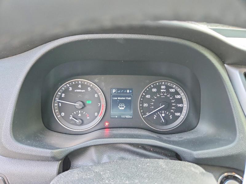 2017 Hyundai Tucson VIN KM8J33A46HU381299 COPART salvage auction — FRONT END, OH - CERTIFICATE OF TITLE, sold $750 on 2026-07-24 (photo 9)