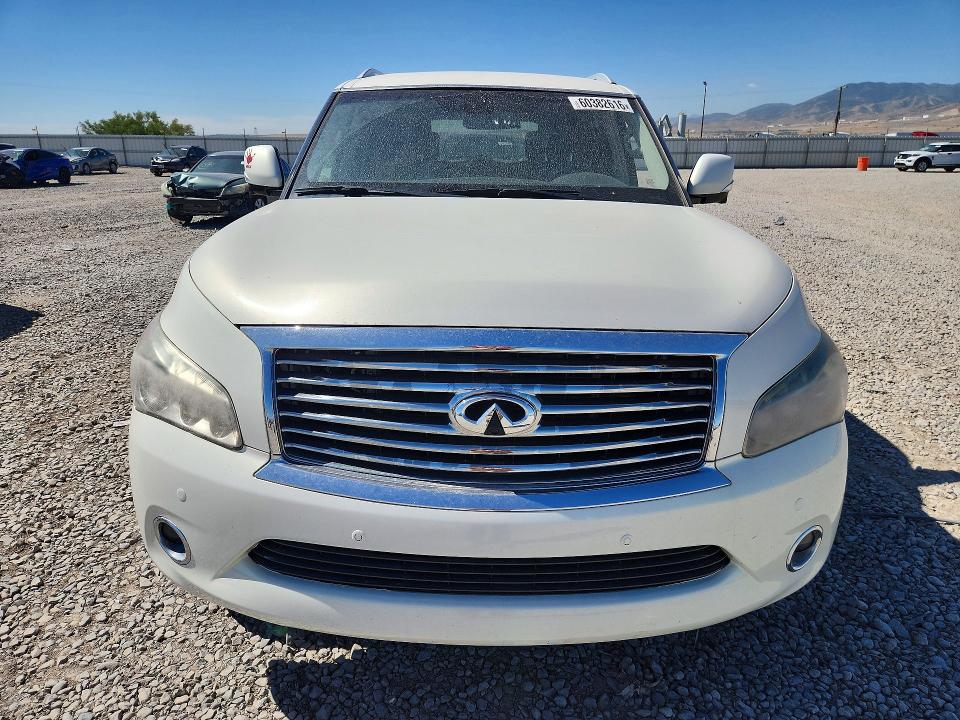 2014 Infiniti Qx80 VIN JN8AZ2NE7E9067986 COPART salvage auction — MECHANICAL, Ut - Certificate Of Title, sold $400 on 2026-07-17 (photo 5)