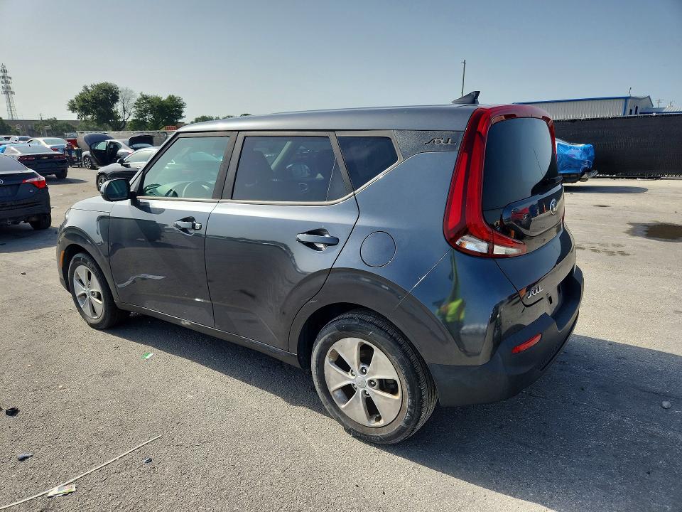2021 Kia Soul VIN KNDJ23AU9M7736417 COPART salvage auction — FRONT END, Salvage Title, sold $375 on 2026-07-23 (photo 2)