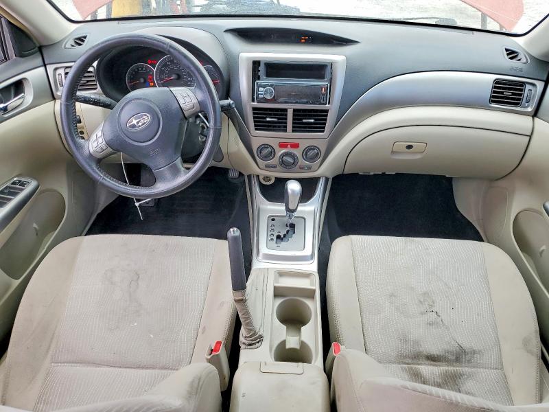 2009 Subaru Impreza VIN JF1GH606X9H819875 COPART salvage auction — MECHANICAL, Nv - Certificate Of Title, sold $125 on 2026-07-28 (photo 8)