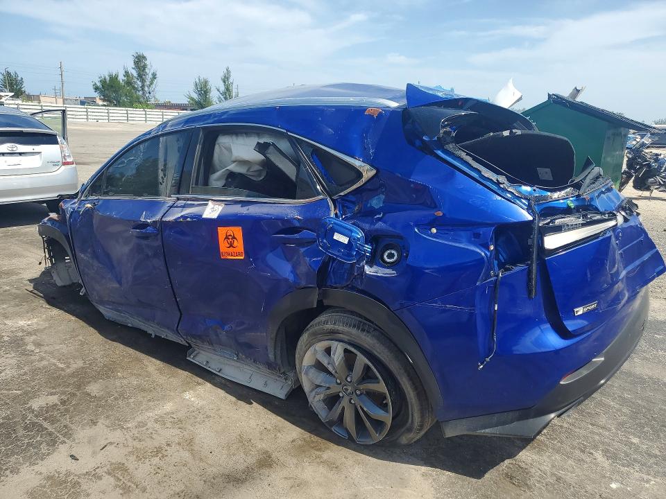 2021 Lexus Nx 300 VIN JTJSARBZ3M2193161 COPART salvage auction — ALL OVER, FL - CERTIFICATE OF DESTRUCTION (P), sold $2,900 on 2026-07-22 (photo 2)