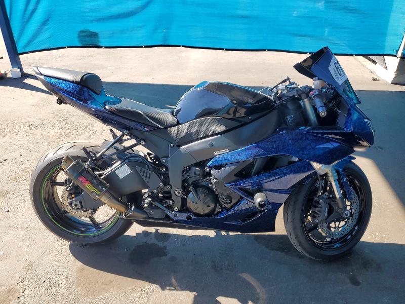 2009 Kawasaki Zx600 VIN JKAZX4R129A002825 COPART salvage auction — SIDE, CA - SALVAGE CERTIFICATE, sold $1,750 on 2026-07-30 (photo 1)