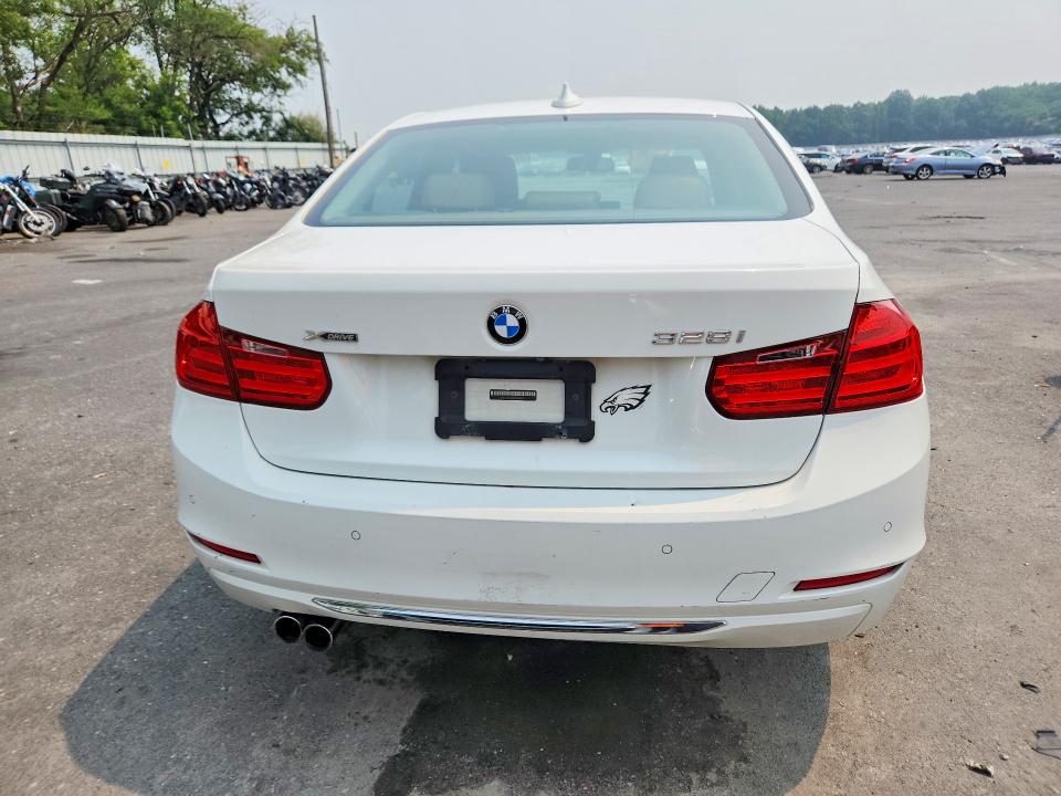 2015 BMW 3er VIN WBA3B5G52FNS14924 COPART salvage auction — FRONT END, PA - CERTIFICATE OF SALVAGE, sold $875 on 2026-07-30 (photo 6)