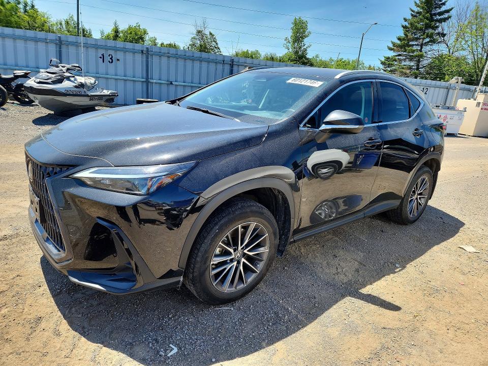 2022 Lexus Nx 250 VIN 2T2ADCEZ4NC002506 COPART salvage auction — SIDE, ON - PERMIT NO BRAND - UNFIT, sold $22,200 on 2026-09-03 (photo 1)