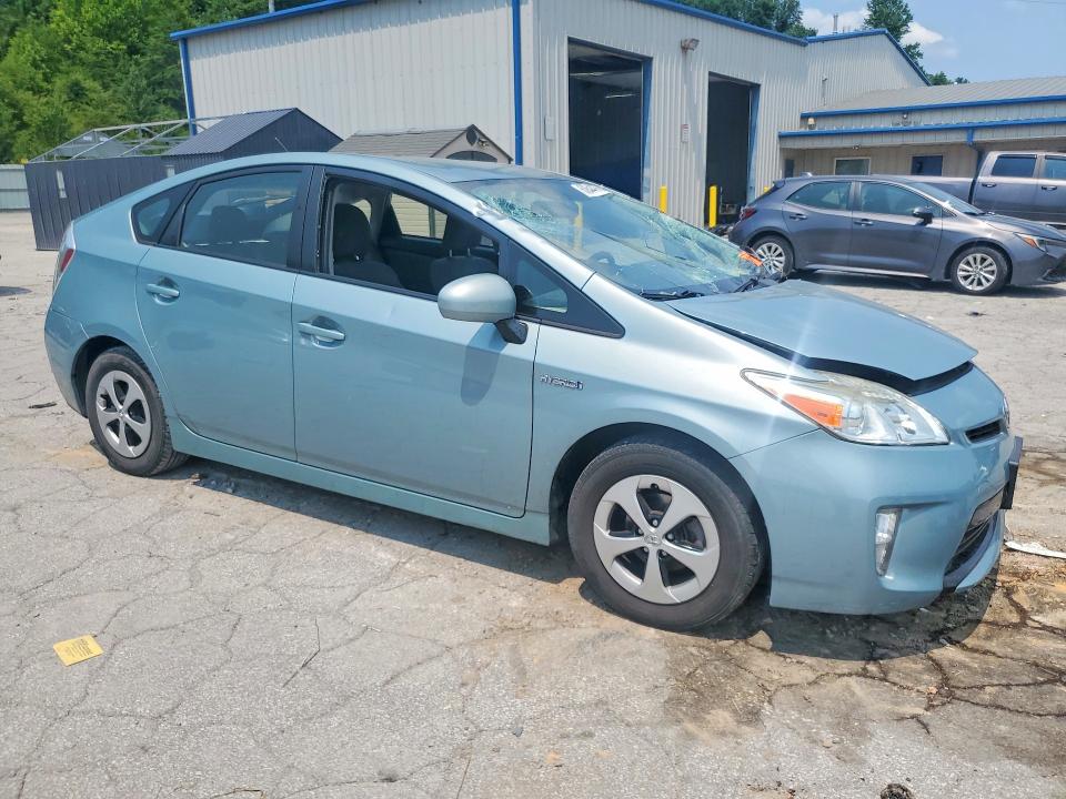 2015 Toyota Prius VIN JTDKN3DU7F1942848 COPART salvage auction — FRONT END, Wv - Salvage Certificate, sold $175 on 2026-07-23 (photo 4)