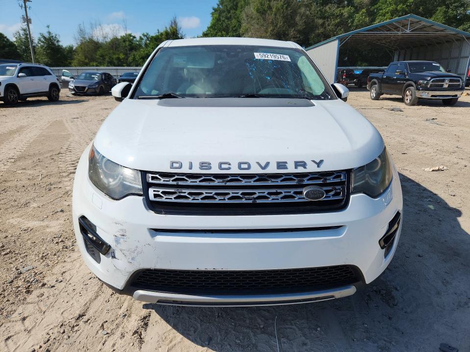 2016 Land rover Discovery VIN SALCR2BG6GH554933 COPART salvage auction — FRONT END, Salvage Title, sold $4,450 on 2026-07-24 (photo 5)