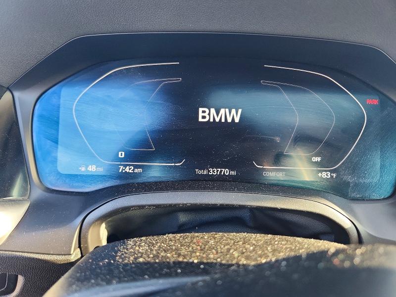 2021 BMW M3 VIN 3MW5U7J00M8B71115 COPART salvage auction — WATER/FLOOD, Tx - Salvage Title-Flood Damage, sold $17,100 on 2026-08-27 (photo 9)