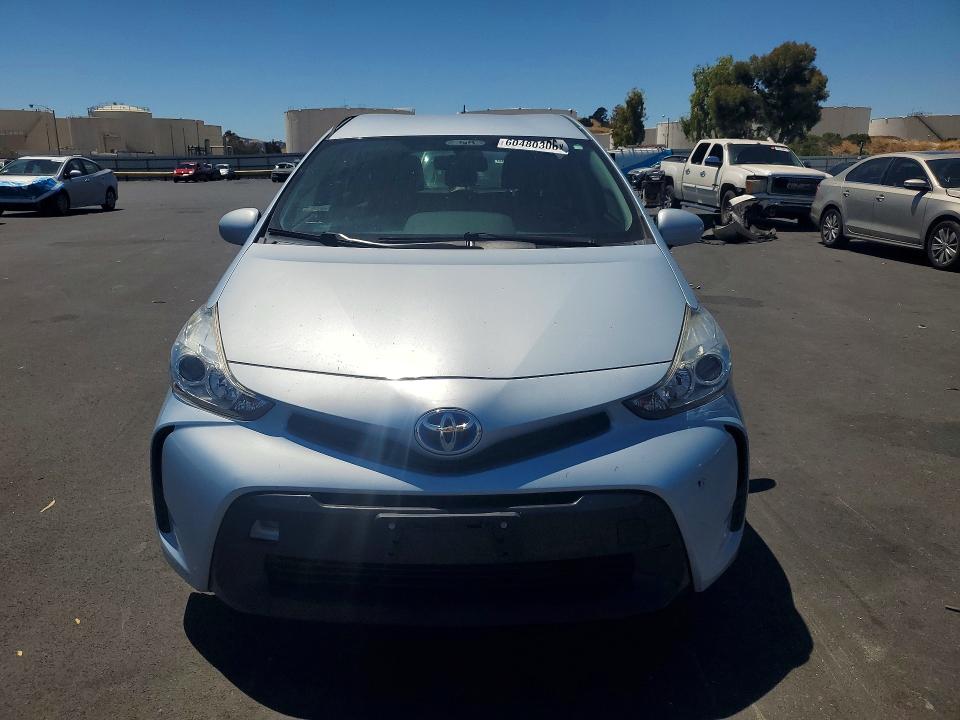 2016 Toyota Prius v VIN JTDZN3EU8GJ052437 COPART salvage auction — VANDALISM, CA - SALVAGE CERTIFICATE, sold $7,300 on 2026-07-20 (photo 5)