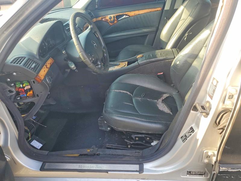 2003 Mercedes-benz E-class VIN WDBUF65J93A129940 COPART salvage auction — FRONT END, PA - CERTIFICATE OF SALVAGE, sold $350 on 2026-08-14 (photo 7)