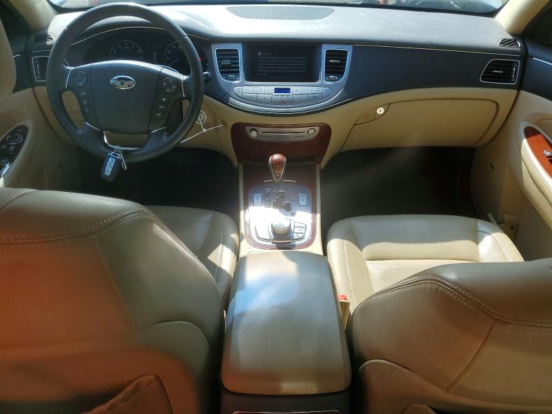 2012 Hyundai Genesis VIN KMHGC4DD1CU201067 COPART salvage auction — REAR END, Md - Cert Of Salvage > 75% Damage, sold $1,900 on 2026-07-10 (photo 8)