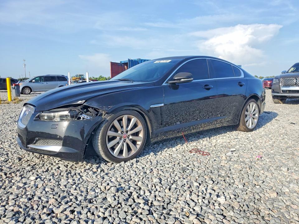 2014 Jaguar Xf VIN SAJWA0EXXE8U30805 COPART salvage auction — FRONT END, Fl - Cert Of Title Slvg Rebuildable, sold $1,350 on 2026-07-17 (photo 1)