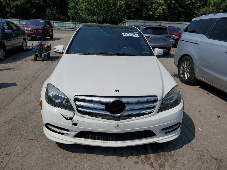 2011 Mercedes-benz C class VIN WDDGF8BB6BR146143 COPART salvage auction — MECHANICAL, IL - CERTIFICATE OF TITLE, sold $100 on 2026-07-23 (photo 5)