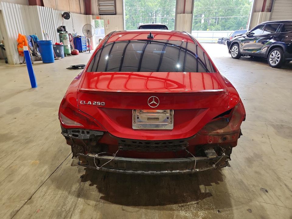 2018 Mercedes-benz Cla-klasse VIN WDDSJ4EB1JN587066 COPART salvage auction — REAR END, Tx - Salvage Vehicle Title, sold $1,500 on 2026-08-17 (photo 6)