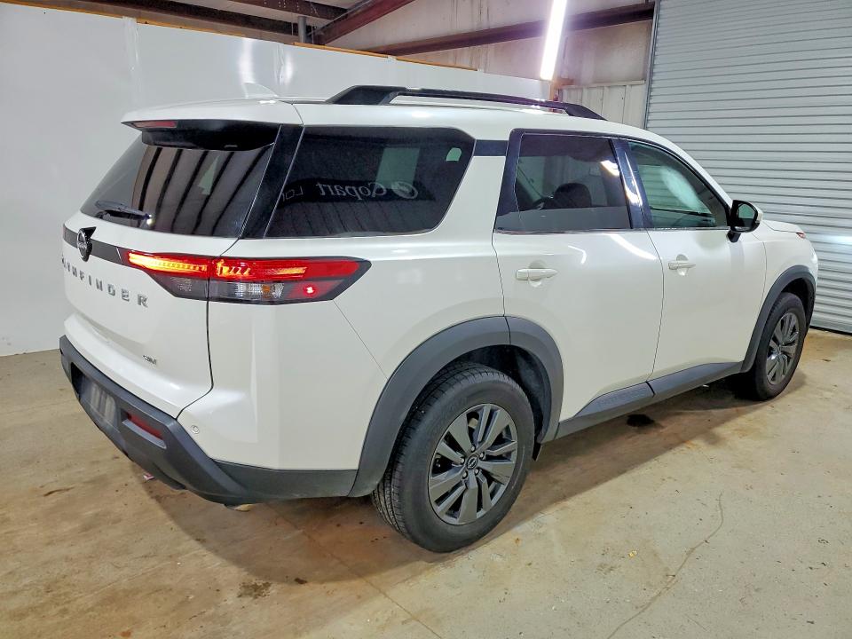2024 Nissan Pathfinder VIN 5N1DR3BA8RC261186 COPART salvage auction — FRONT END, Tx - Certificate Of Title, sold $15,800 on 2026-07-25 (photo 3)