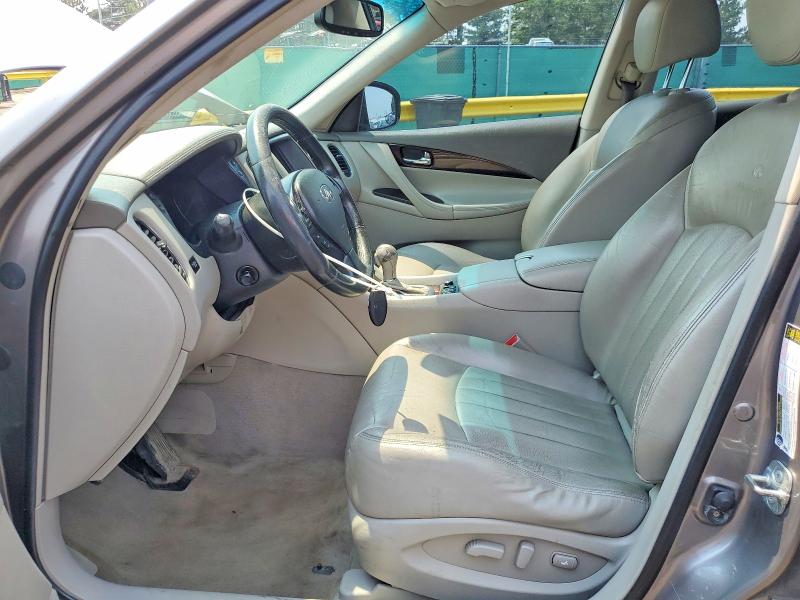 2010 Infiniti Ex35 VIN JN1AJ0HR8AM755284 COPART salvage auction — FRONT END, Co - Dis/Dlr/Exp Only Clean Title, sold $425 on 2026-07-28 (photo 7)