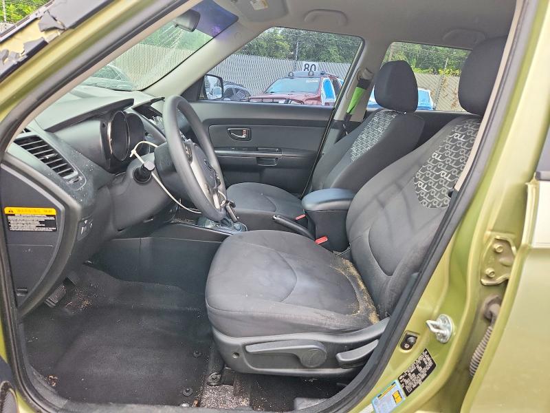 2011 Kia Soul VIN KNDJT2A28B7288710 COPART salvage auction — FRONT END, Pa - Certificate Of Salvage, sold $750 on 2026-07-13 (photo 7)