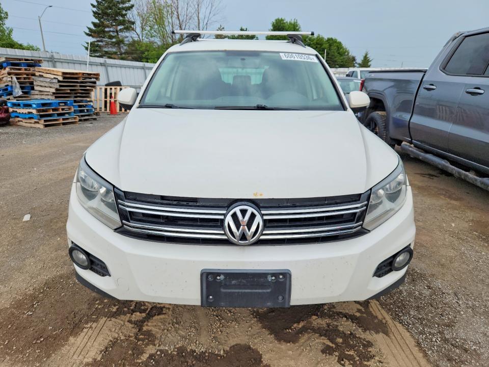 2014 Volkswagen Tiguan VIN WVGJV3AX2EW524026 COPART salvage auction — MECHANICAL, On - Permit No Brand - Unfit, sold $200 on 2026-07-28 (photo 5)