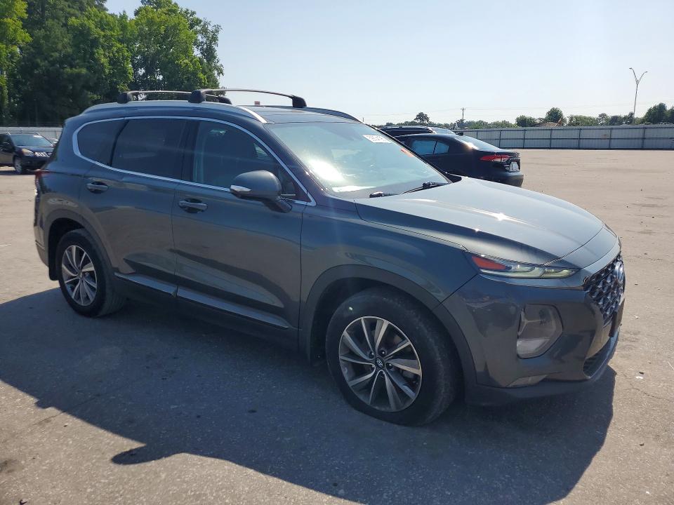 2020 Hyundai Santa fe VIN 5NMS5CADXLH257667 COPART salvage auction — MINOR DENT/SCRATCHES, Nc - Certificate Of Title (P), sold $1,150 on 2026-07-21 (photo 4)