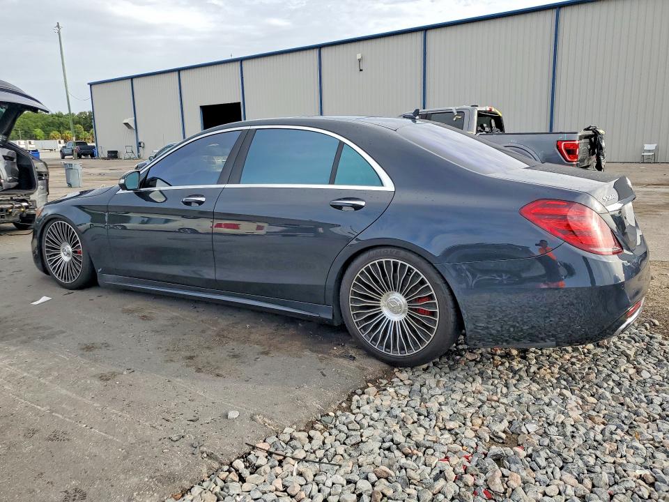 2018 Mercedes-benz S-klasse VIN WDDUG8DB6JA397769 COPART salvage auction — WATER/FLOOD, FL - CERT OF TITLE SLVG REBUILDABLE, sold $9,000 on 2026-08-24 (photo 2)