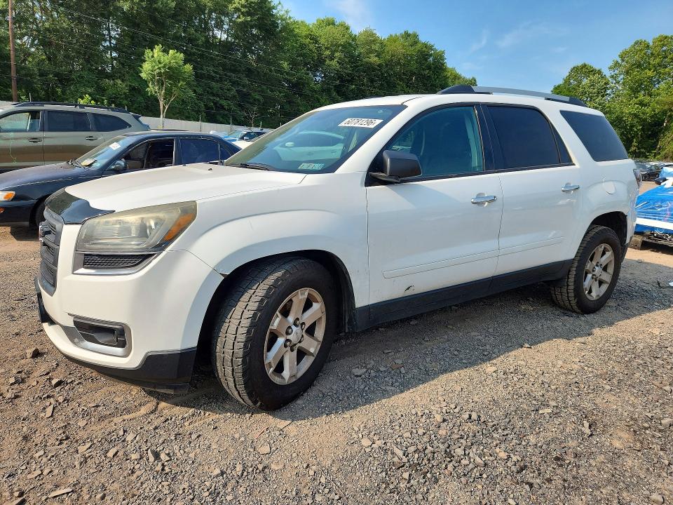 2016 Gmc Acadia VIN 1GKKVPKD7GJ232588 COPART salvage auction — FRONT END, Pa - Certificate Of Salvage, sold $350 on 2026-07-20 (photo 1)