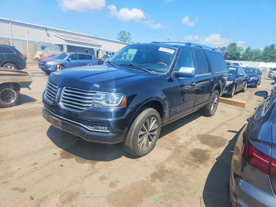 2017 Lincoln Navigator VIN 5LMJJ3JT4HEL08775 COPART salvage auction — SIDE, Ct - Cert Of Title-Salvage, sold $2,250 on 2026-07-17 (photo 1)