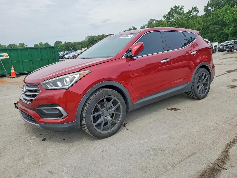 2017 Hyundai VIN 5XYZT3LB2HG391767 COPART salvage auction — FRONT END, Pa - Certificate Of Salvage, sold $1,700 on 2026-07-23 (photo 1)
