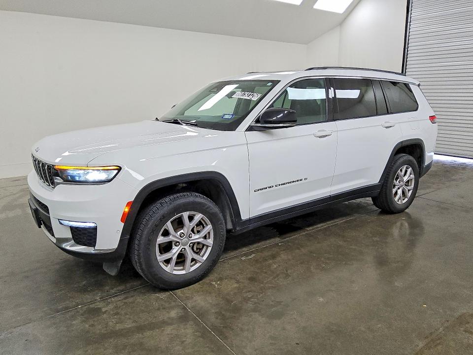 2022 Jeep Grand cherokee l VIN 1C4RJJBG5N8630609 — COPART salvage auction photo