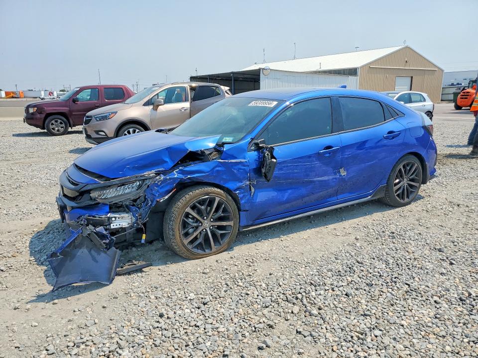 2020 Honda Civic VIN SHHFK7H98LU222323 COPART salvage auction — FRONT END, CO - SALVAGE TITLE (P), sold $550 on 2026-07-28 (photo 1)