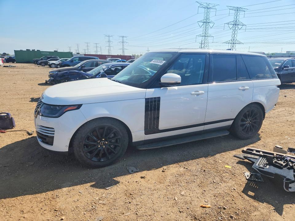 2019 Land rover RANGE ROVER VIN SALGS2SV1KA521554 — COPART salvage auction photo
