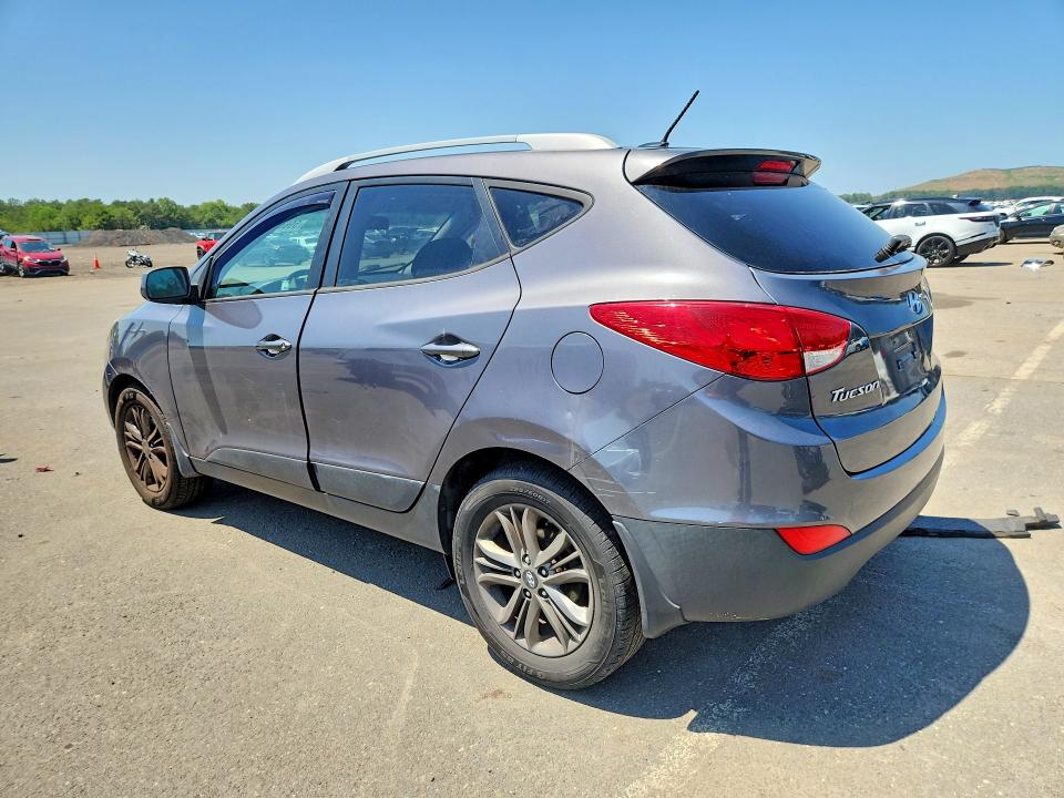 2014 Hyundai Tucson VIN KM8JU3AG3EU870861 COPART salvage auction — MECHANICAL, Ny - Certificate Of Title, sold $1,300 on 2026-07-08 (photo 2)