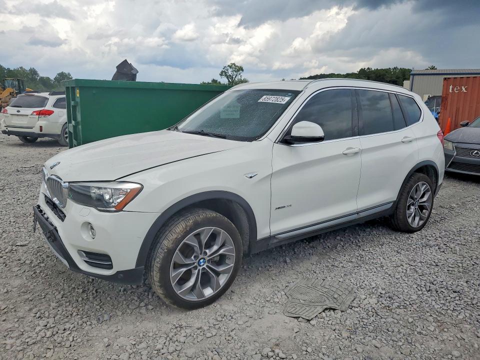 2017 BMW VIN 5UXWX9C52H0T09092 COPART salvage auction — FRONT END, Al - Cert Of Title-Salvage Title, sold $2,150 on 2026-07-28 (photo 1)