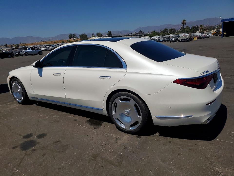 2023 Mercedes-benz S-klasse VIN W1K6G7GB0PA200649 COPART salvage auction — WATER/FLOOD, Ny - Mv-907A Salvage Certificate, sold $64,500 on 2026-08-26 (photo 2)