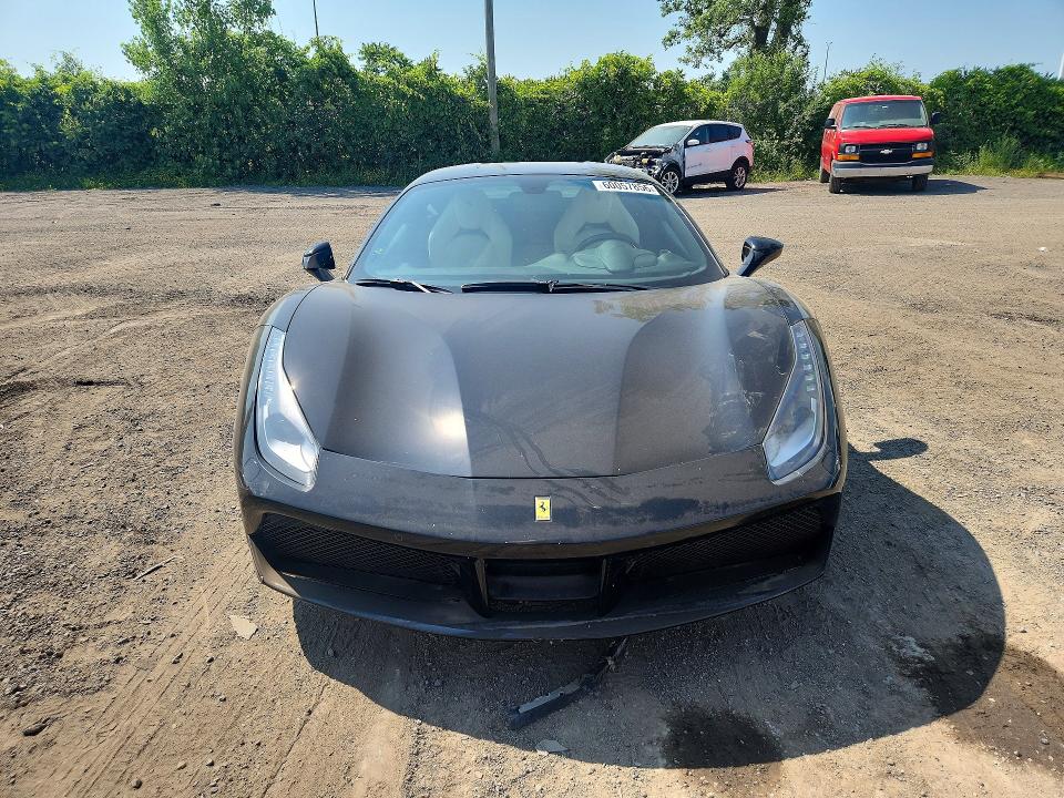 2016 Ferrari 488 VIN ZFF79ALA2G0219262 COPART salvage auction — WATER/FLOOD, Qc - Irrecuperable, sold $101,000 on 2026-08-04 (photo 5)