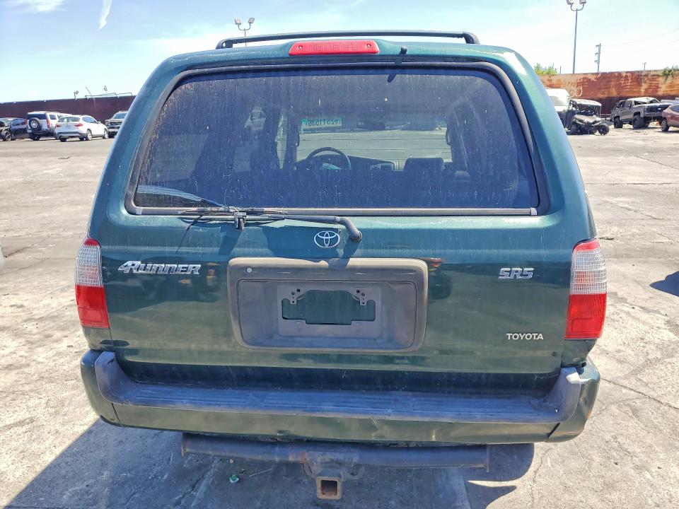 1999 Toyota 4runner VIN JT3GN86RXX0101789 COPART salvage auction — FRONT END, Ca - Dis/Dlr/Exp App For Dup Clean, sold $1,250 on 2026-07-29 (photo 6)