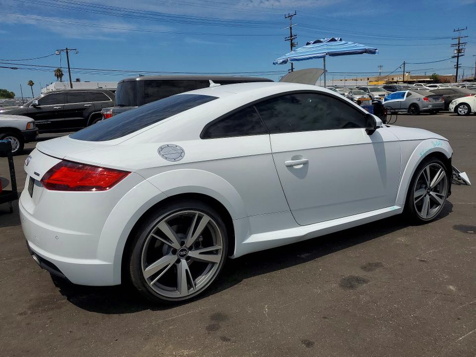 2021 Audi Tt VIN TRUAEAFV6M1004364 COPART salvage auction — FRONT END, Ca - Salvage Certificate, sold $12,200 on 2026-08-17 (photo 3)