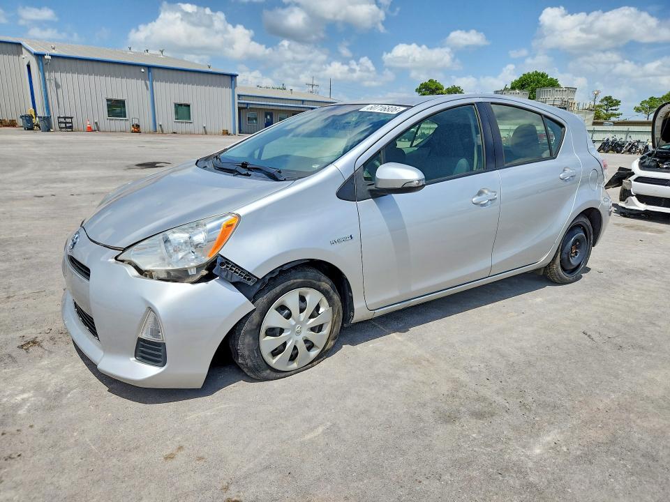 2013 Toyota Prius VIN JTDKDTB37D1052473 COPART salvage auction — HAIL, KS - CERT OF TITLE-SALVAGE, sold $2,200 on 2026-07-31 (photo 1)