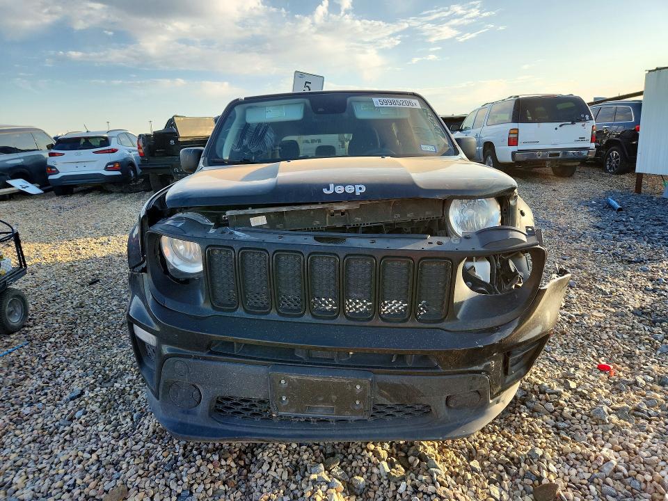 2021 Jeep Renegade VIN ZACNJDAB2MPM13495 COPART salvage auction — FRONT END, Tx - Certificate Of Title (P), sold $4,500 on 2026-07-28 (photo 5)