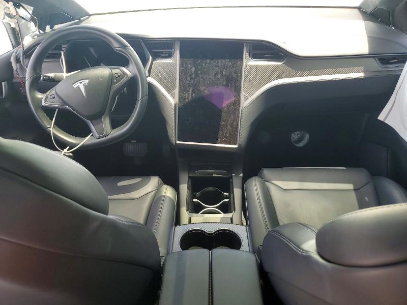 2018 Tesla Model x VIN 5YJXCBE27JF118237 COPART salvage auction — SIDE, Fl - Cert Of Title Slvg Rebuildable, sold $5,500 on 2026-07-24 (photo 8)