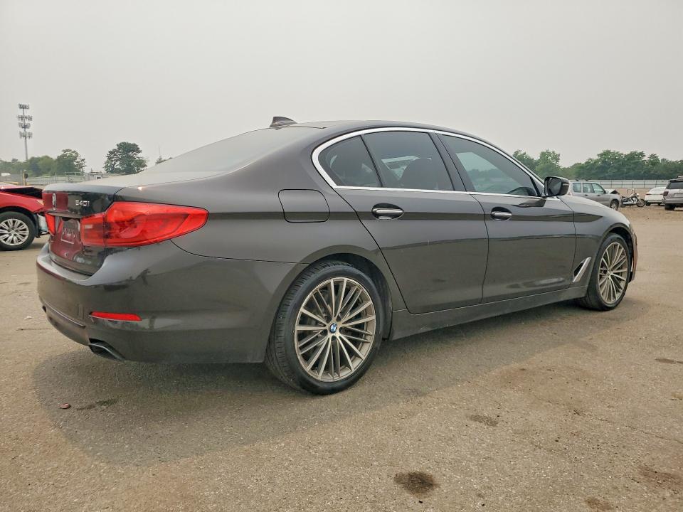 2018 BMW 5er VIN WBAJE7C59JWC56108 COPART salvage auction — MECHANICAL, Mi - Certificate Of Title, sold $4,850 on 2026-07-27 (photo 3)