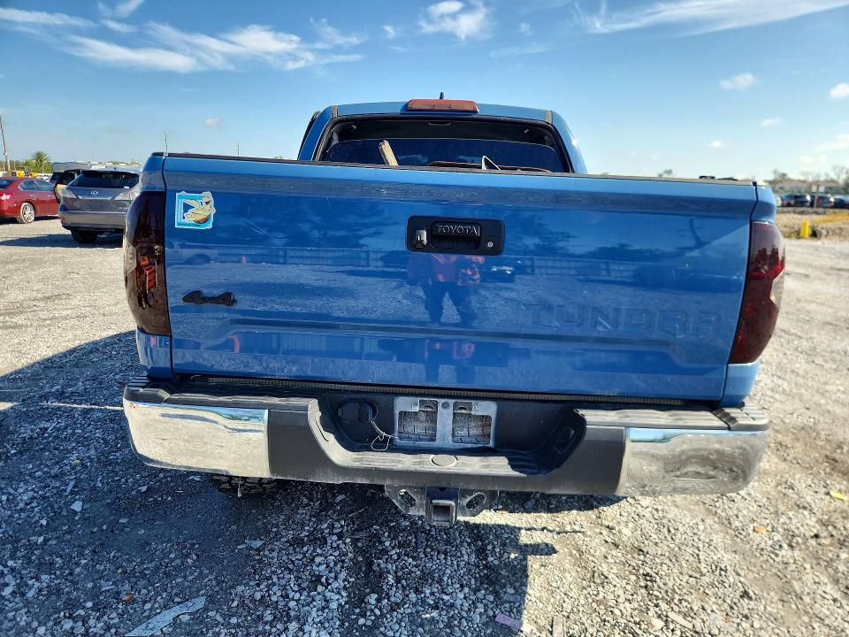 2021 Toyota Tundra VIN 5TFDY5F18MX998175 COPART salvage auction — FRONT END, Fl - Certificate Of Title, sold $12,700 on 2026-07-10 (photo 6)