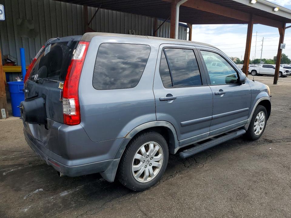 2006 Honda Cr-v VIN JHLRD78966C003941 COPART salvage auction — MECHANICAL, Co - Dis/Dlr/Exp Only Clean Title, sold $275 on 2026-07-28 (photo 3)