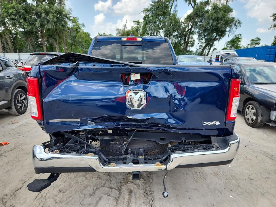 2021 Ram 1500 VIN 1C6RRFBG8MN615213 COPART salvage auction — REAR END, Fl - Cert Of Title Slvg Rebuildable, sold $5,100 on 2026-07-28 (photo 6)