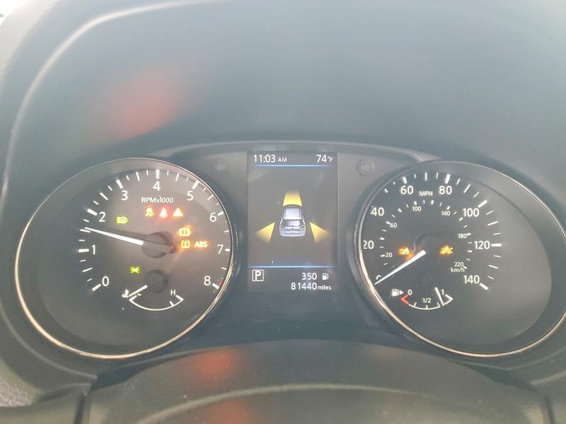 2019 Nissan Rogue VIN JN8AT2MT1KW268958 COPART salvage auction — FRONT END, TX - SALVAGE VEHICLE TITLE (P), sold $4,150 on 2026-07-17 (photo 9)