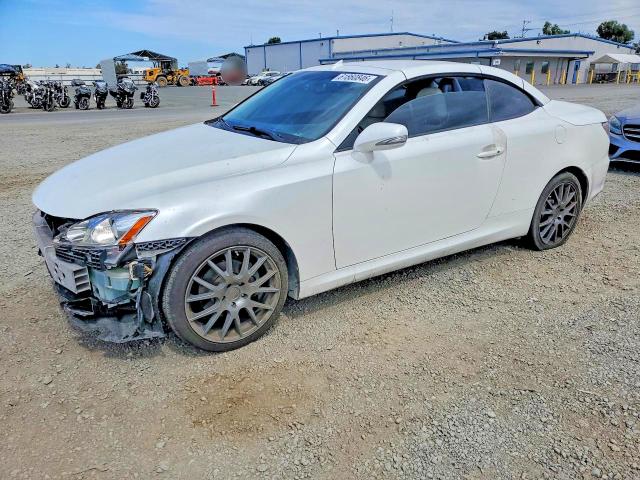 2010 Lexus Is 250c VIN JTHFF2C26A2509385 COPART salvage auction — FRONT END, CA - SALVAGE CERTIFICATE, sold $425 on 2026-07-28 (photo 1)