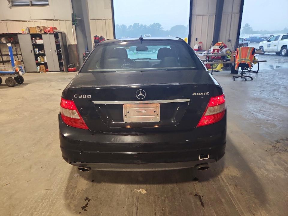 2009 Mercedes-benz C-klasse VIN WDDGF81XX9F199419 COPART salvage auction — REAR END, Nc - Salvage Certificate Of Title, sold $775 on 2026-08-10 (photo 6)